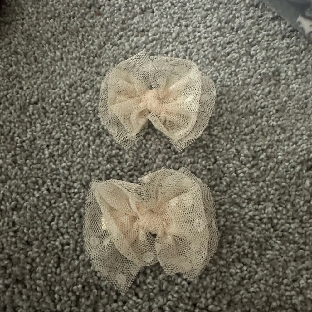Baby Bling tulle clip bows